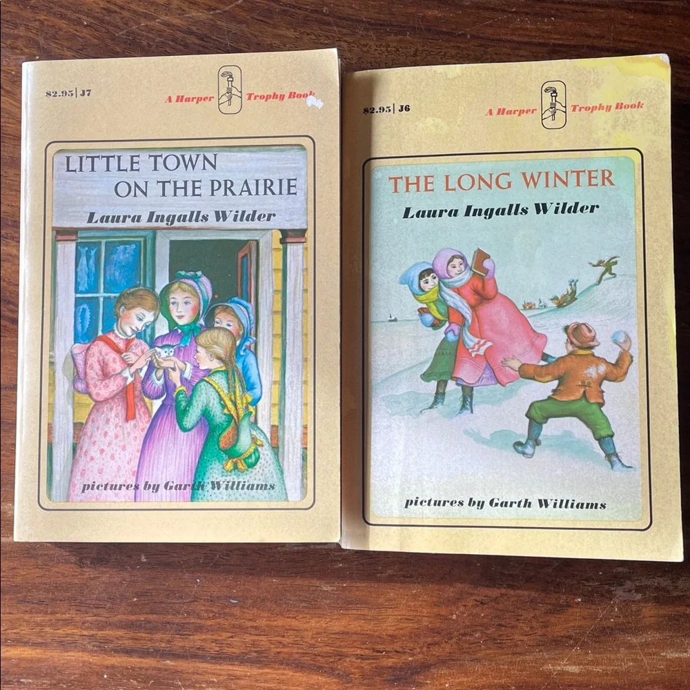 7 Little House Books By Laura Ingalls Wilder Kids Chapter Paperback Vintage 1981 - Picture 11 of 14